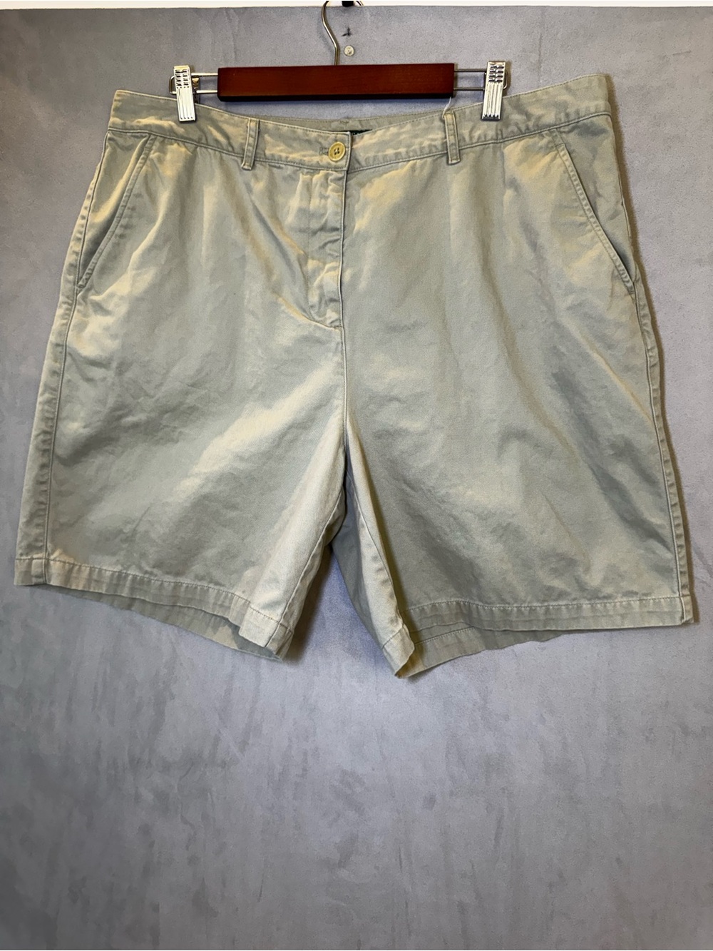 Lauren Ralph Lauren Shorts Women’s 15W Khaki Cotton Chino Preppy Vintage